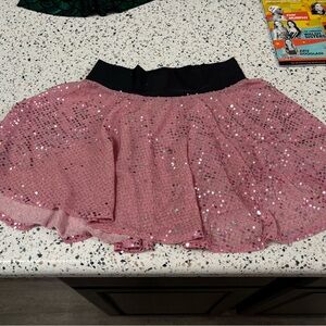 Pink Sparkle Athletic skirt